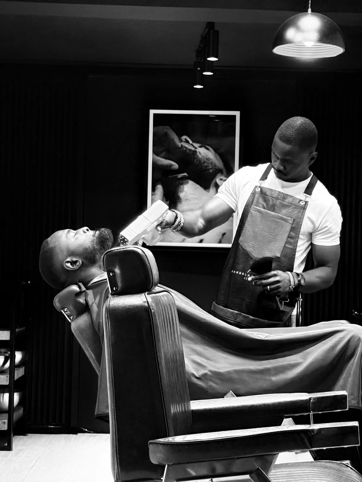 Nelson Mandela - Founder of The Mandela Barbery Co